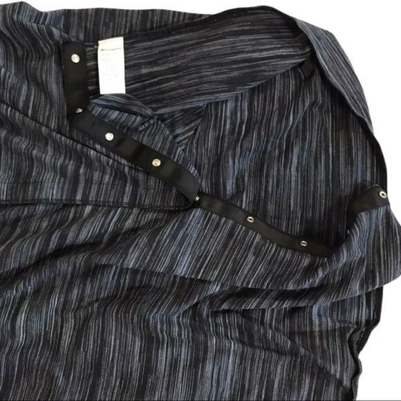 Champion Lightweight Snap Scarf Charcoal Gray - Picture 8 of 10